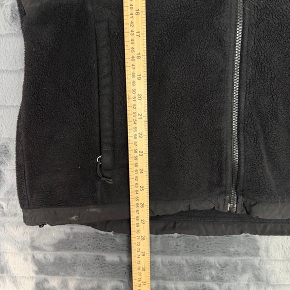 The North Face Denali Polartec Fleece Jacket Womens XL Black Full Zip Gorpcore - Picture 2 of 9